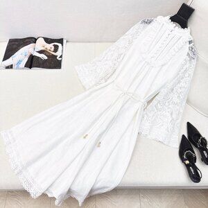 Zimmermann new linen maxi dress